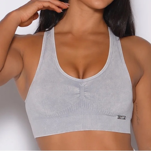 Bombshell Sportswear Other - Bombshell Sportswear Mineral Seamless Sports Bra Lunar Gray M NEW